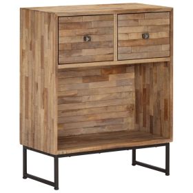 vidaXL Sideboard Reclaimed Teak Wood 60x30x75 cm