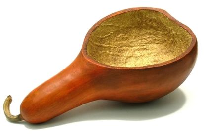 Gourd Candy Dish - Sienna