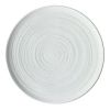 Better Homes & Gardens- Abott White Round Stoneware Dinner Plate