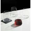 Better Homes & Gardens Clear Flared Stemless Wine Glass, 4 Pack