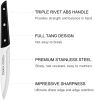 Steak Knife, Cookit 8Pcs Steak Knife Set Stainless Steel Serrated Steak Knife Dinner Knife for Home