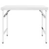 Kitchen Folding Work Table 39.4"x24"x32" Stainless Steel