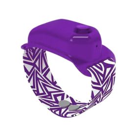 Various styles of hand sanitizer bracelet (Color: Purple)