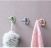 Wall Mount Rotary 3-Hook Kitchen Bathroom Seamless Hooks Hanger for Kitchen Towel Gloves Bathroom Towel Bath Scrubber Organizer